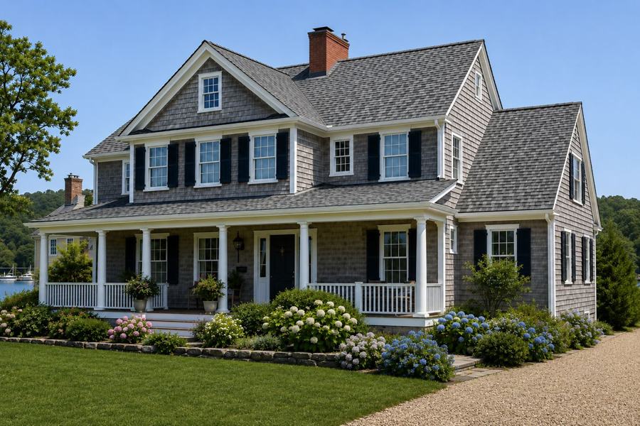 Portland home after roof replacement
